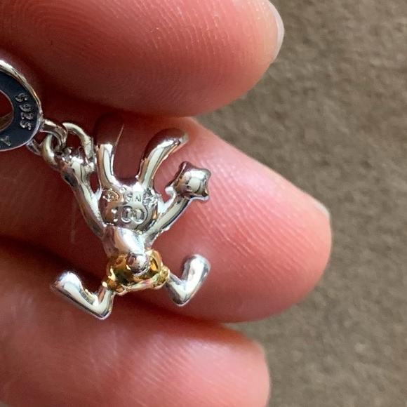 NWOT Disney 100th Anniversary Oswald Lab-grown Diamond Dangle Charm - Picture 9 of 9